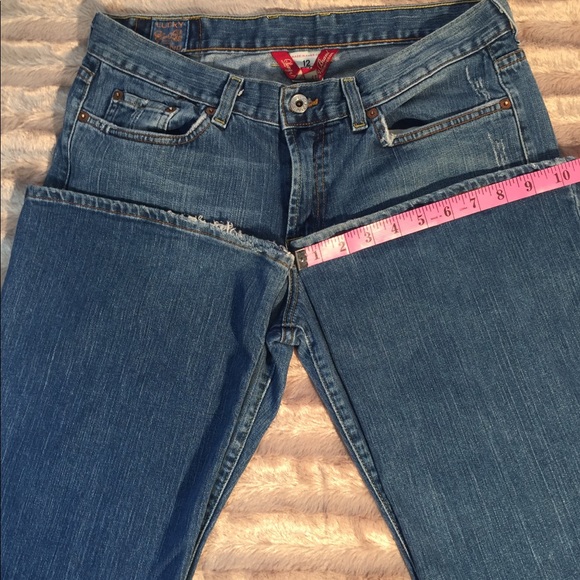 Lucky Brand Sweet & Low Bootcut Jeans Size 12/31 - Picture 7 of 8